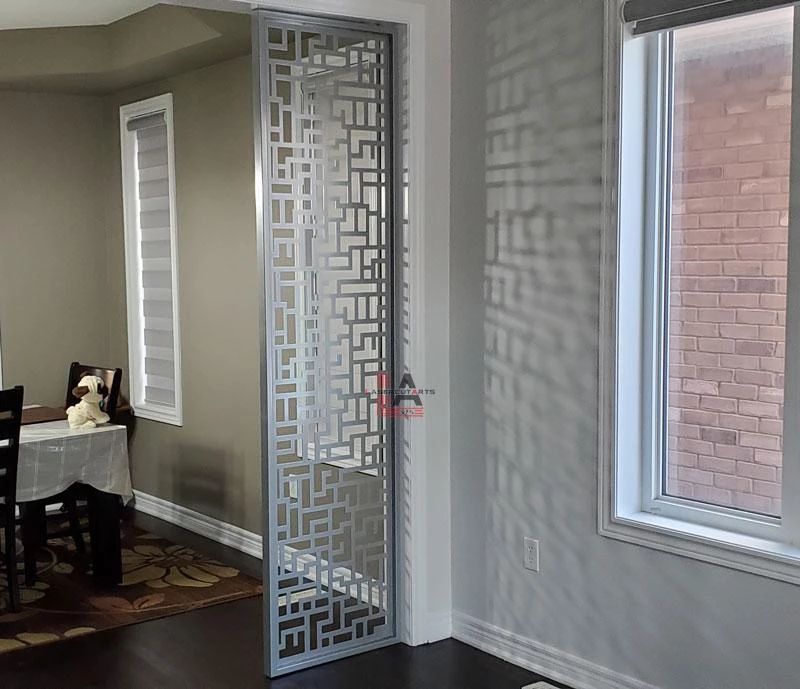 Modern Pattern Room Divider - Decorative Metal Indoor Panels