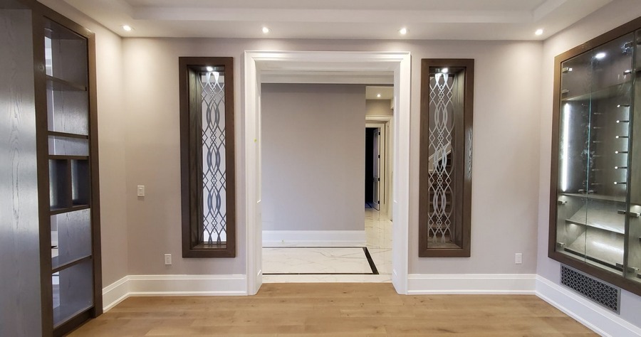 lasercut metal patio privacy screen