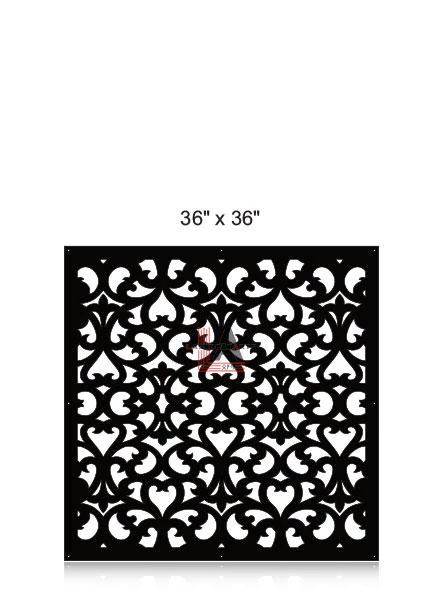 Metal Decorative Panels - Laser Cut Arts Canada-USA