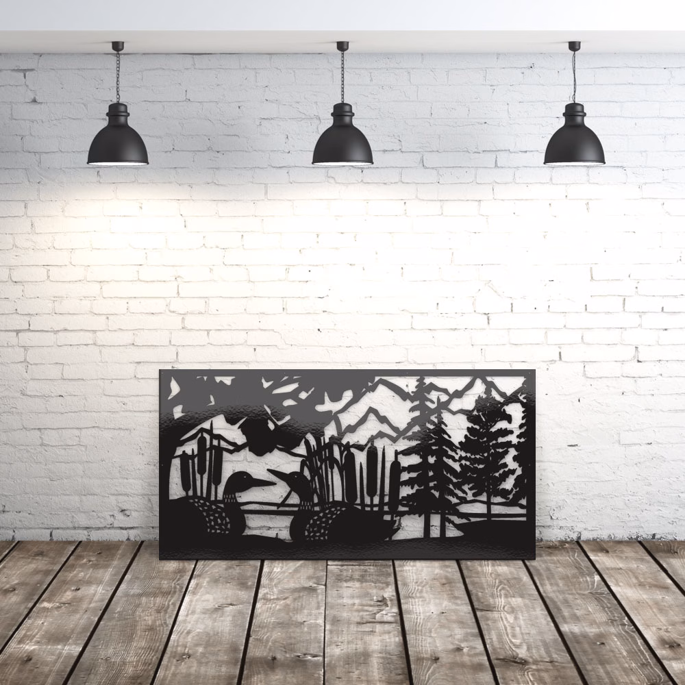 lasercut metal decorative fence panel