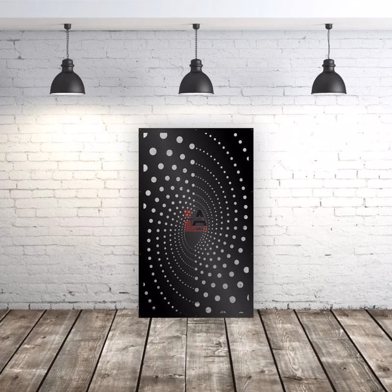 lasercut metal metal privacy screen