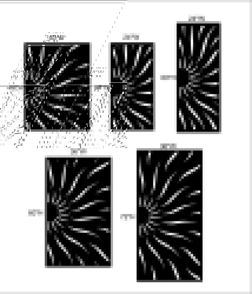 Half Sun Privacy Screen