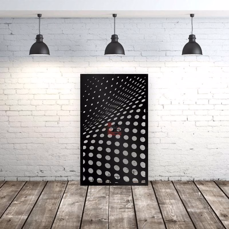lasercut metal metal privacy screen