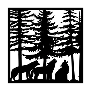 Wildlife Wolves 30×30 Wildlife Wolves 30x30