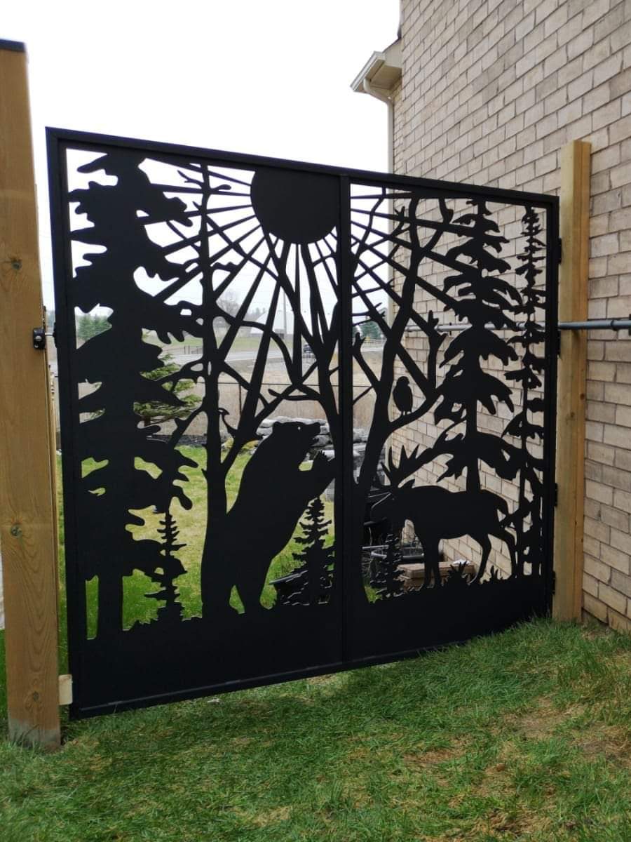 lasercut metal decorative metal screen