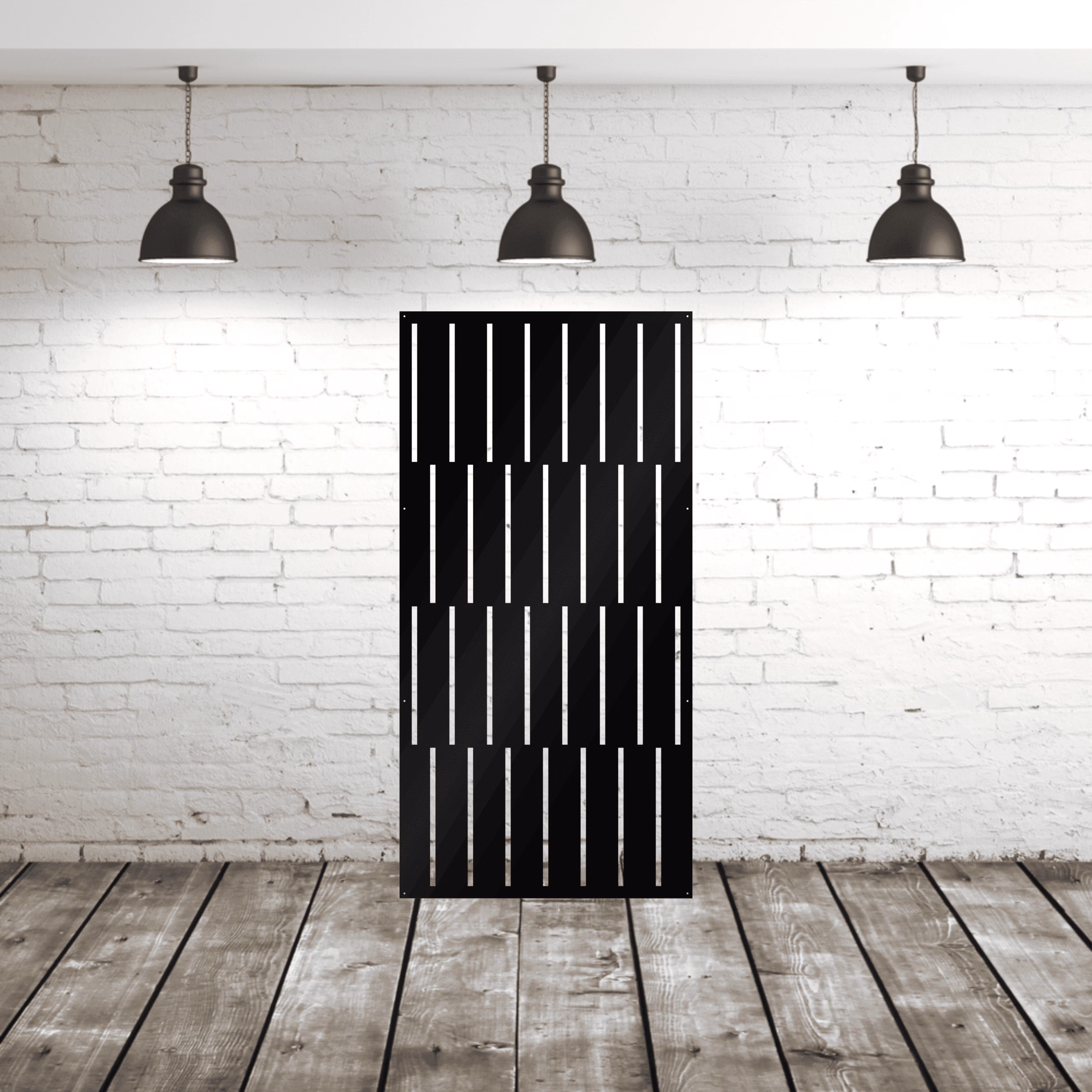 lasercut metal decorative fence panel