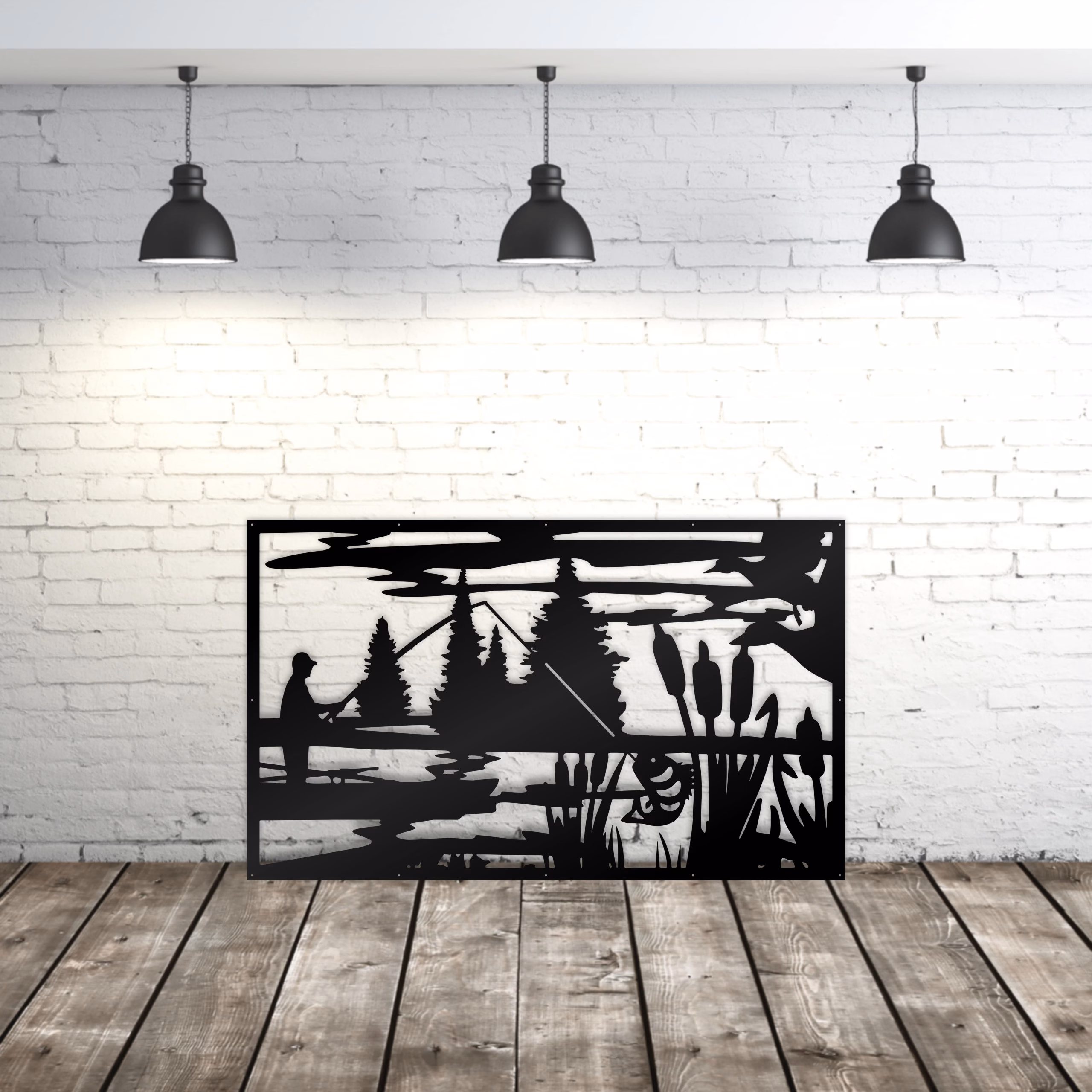 lasercut metal outdoor privacy screen