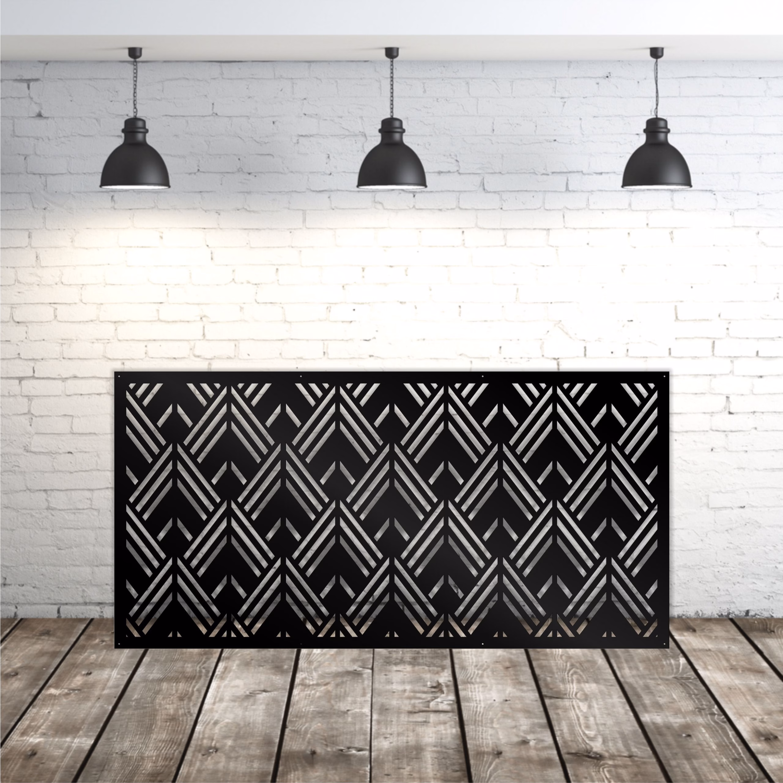 lasercut metal metal screen panel