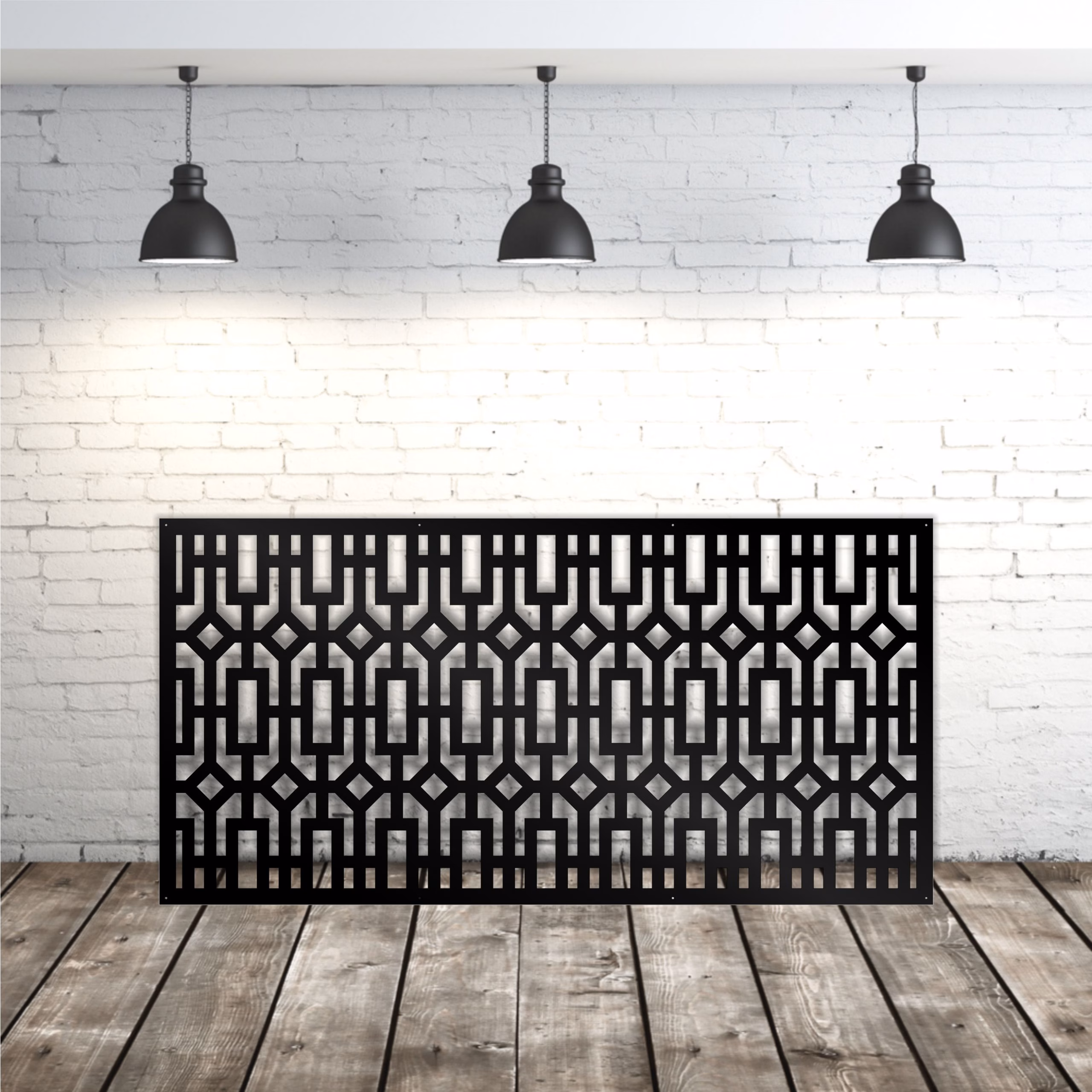 lasercut metal metal privacy screen