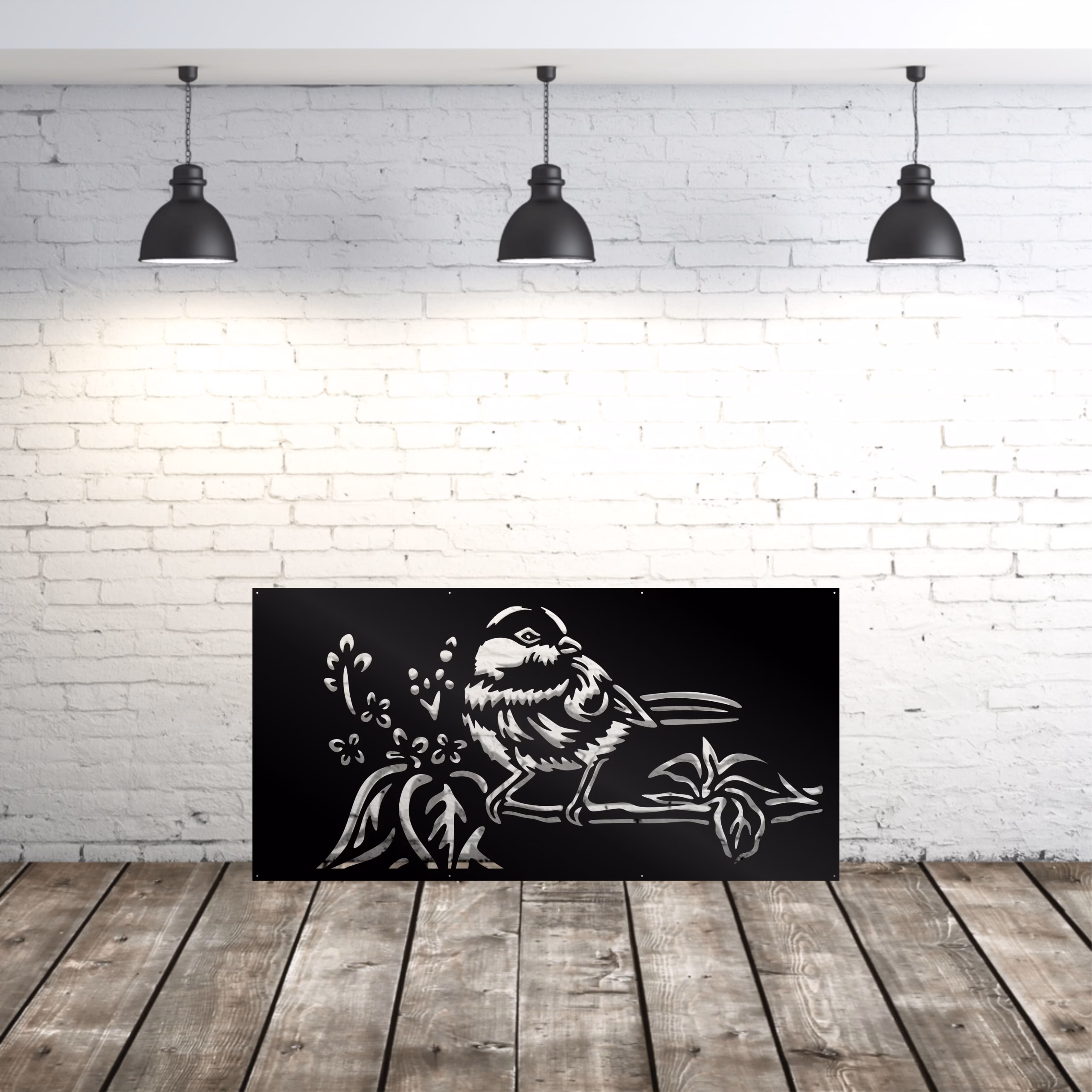 lasercut metal metal privacy screen