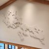 lasercut metal decorative panel