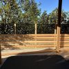 lasercut metal indoor privacy panel