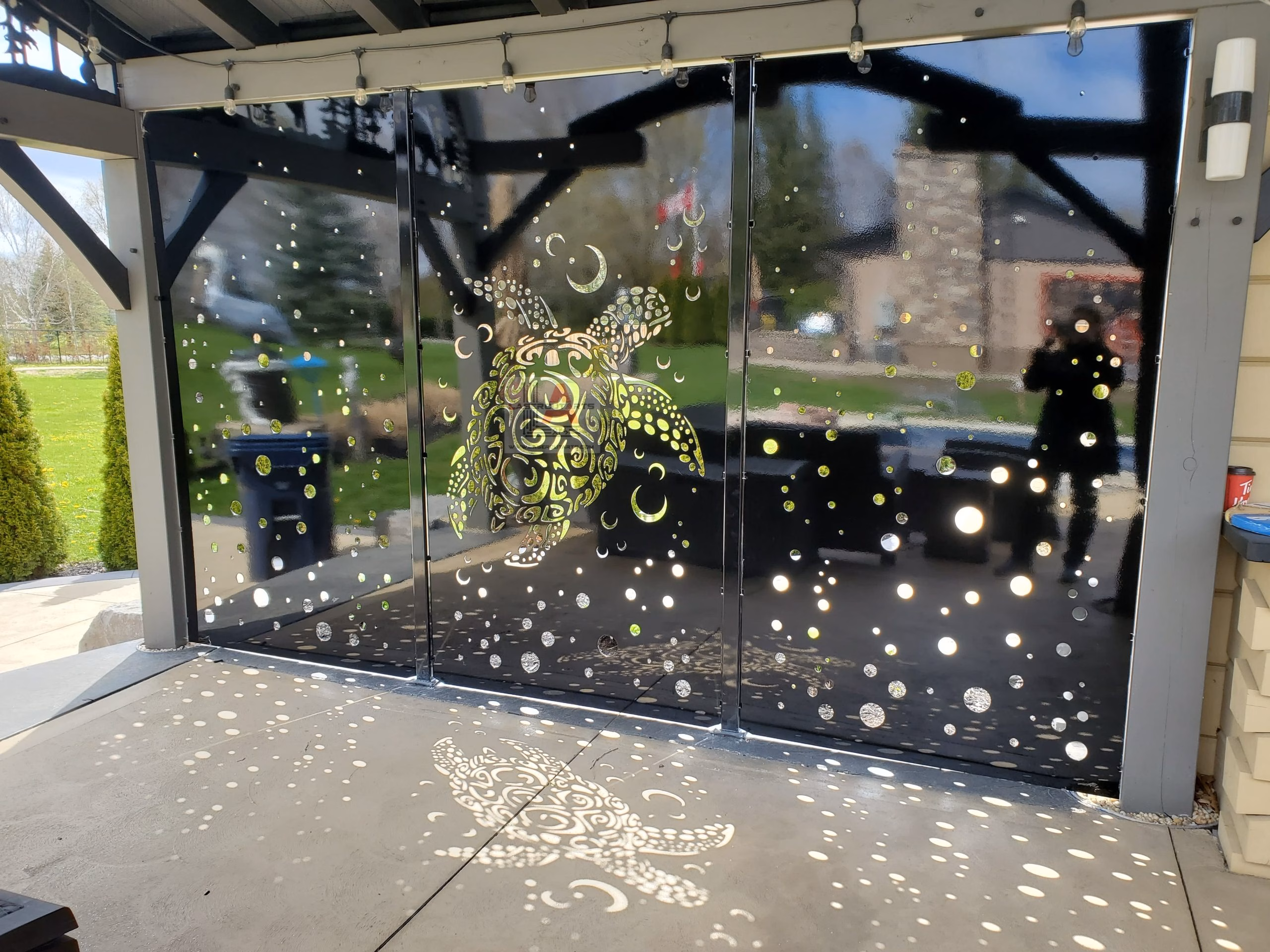 lasercut metal decorative metal screen