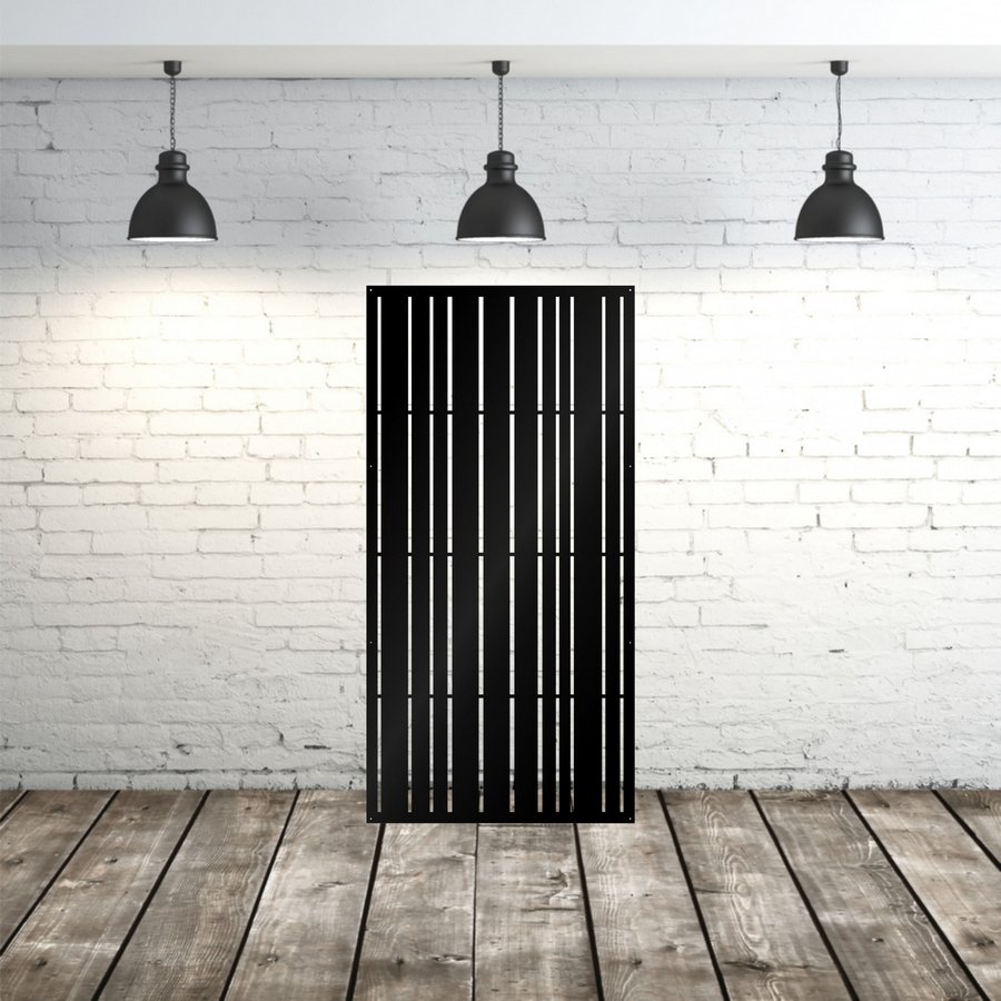 Privacy Screen Modern Stripe Style 4