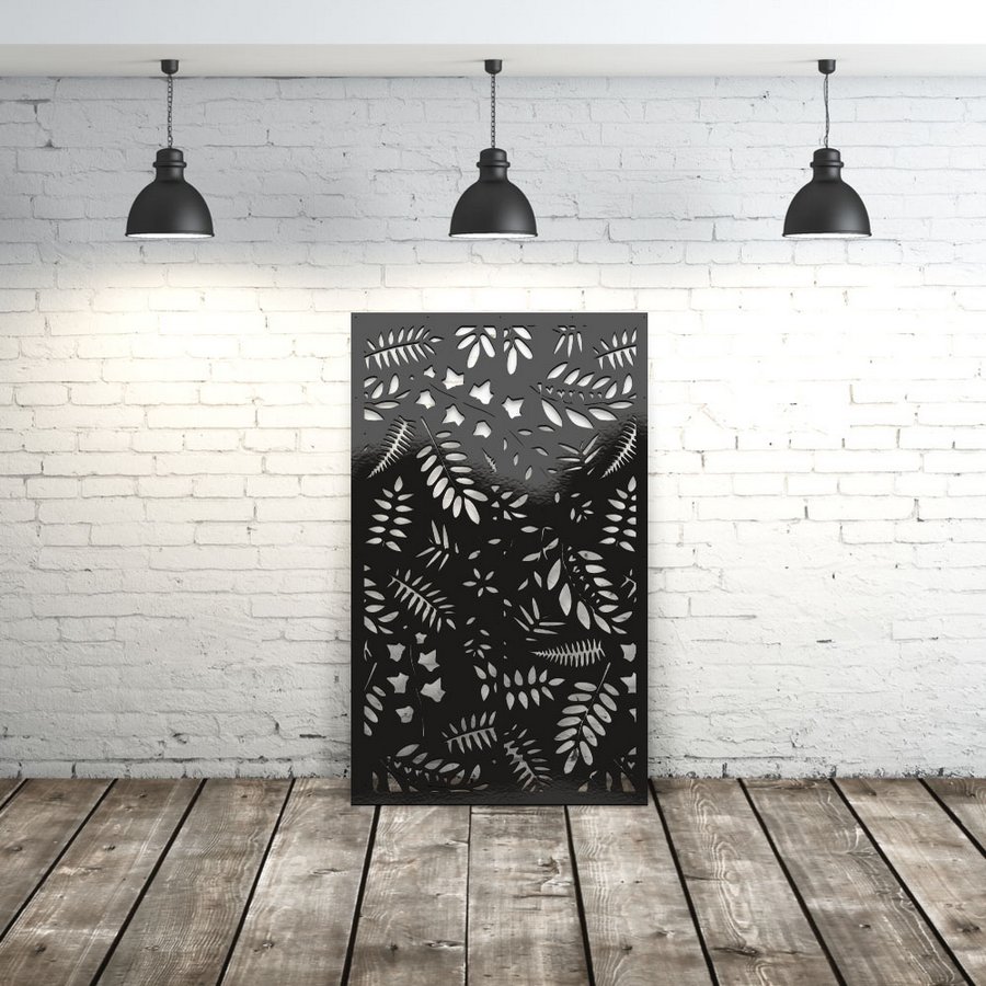 Privacy Screen Herb Leaves