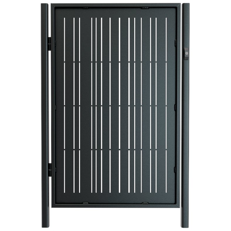 Laser cut gate design