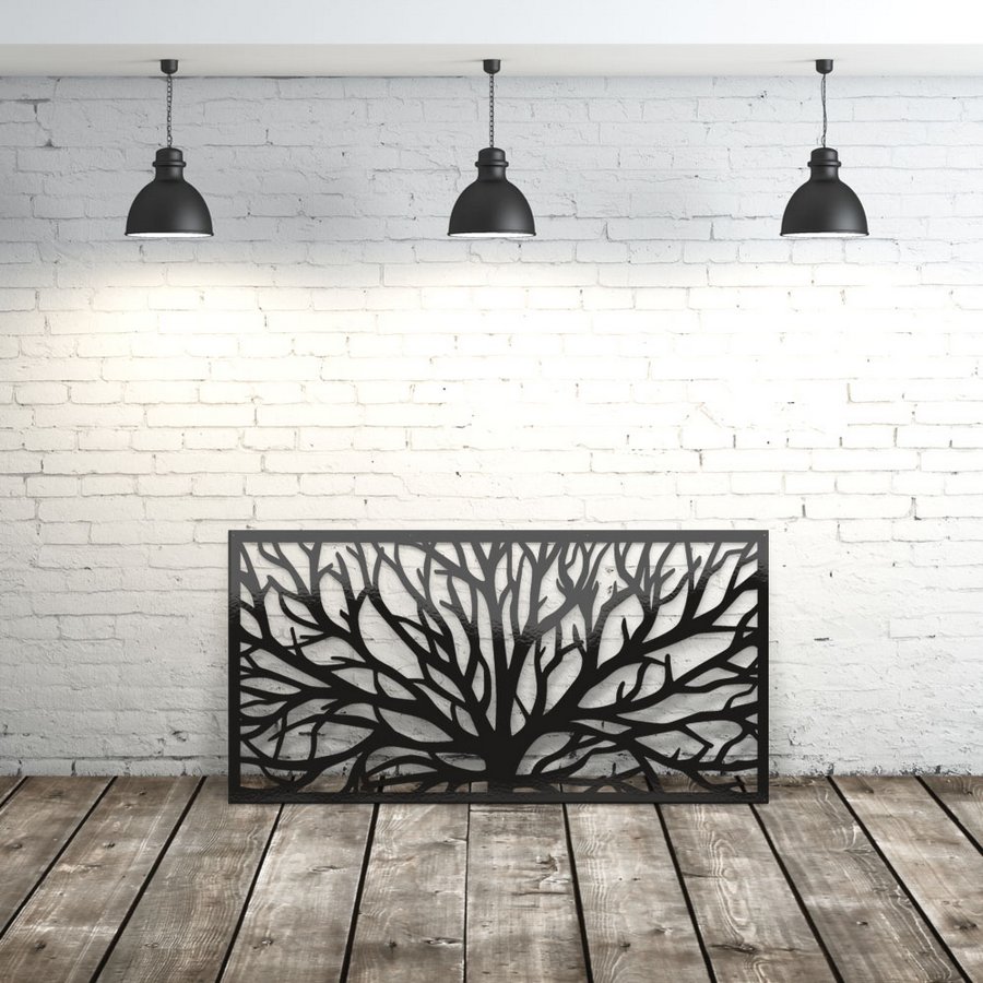 Privacy Screen Tree Trunk