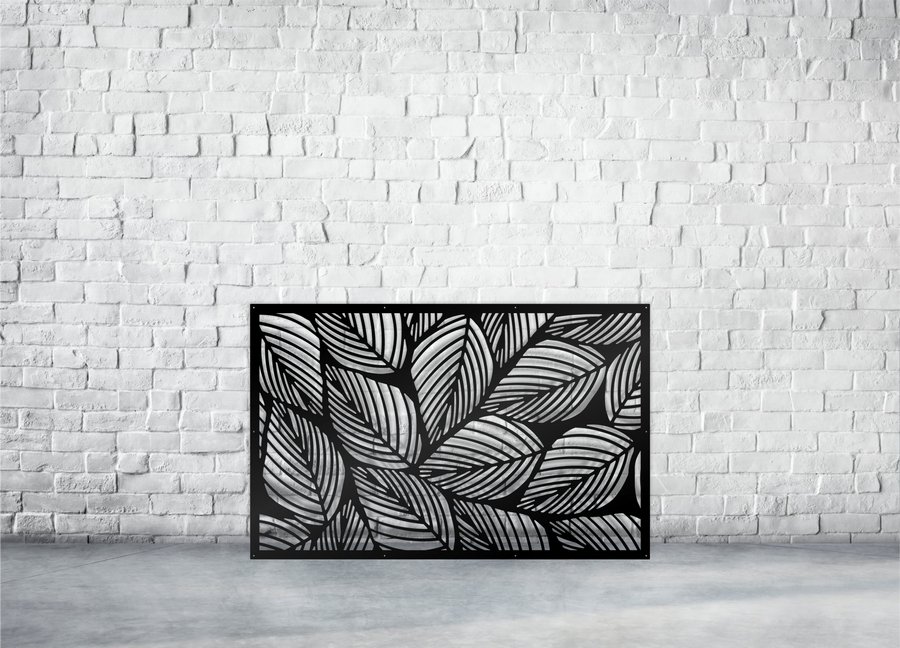 Privacy Screen Birch Leaves