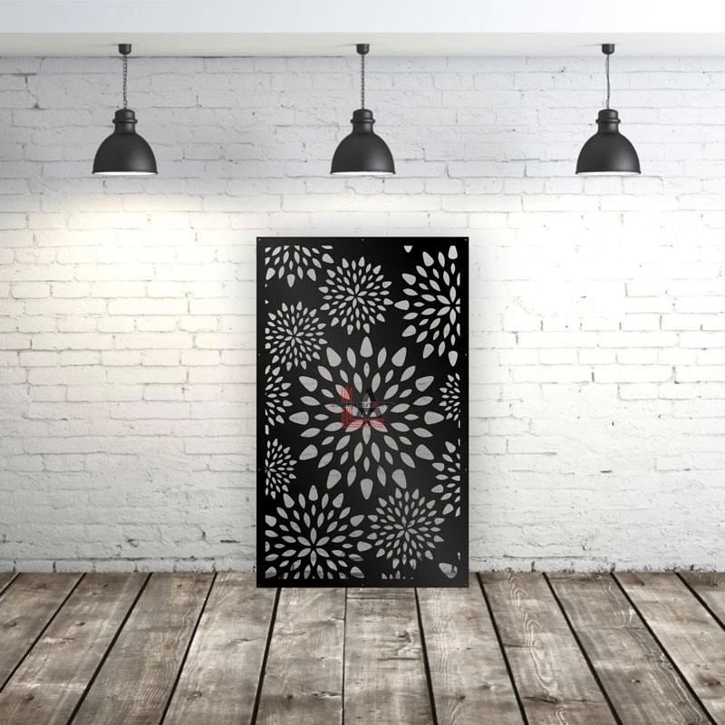 Privacy Screen Chrysanthemums