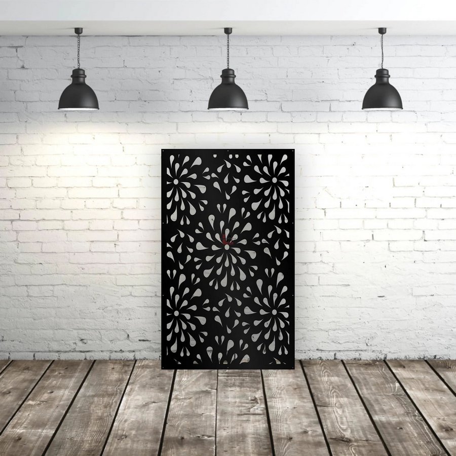 Privacy Screen Curly Flower