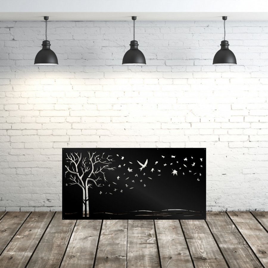 Privacy Screen Fall Wind