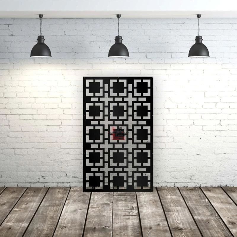 Privacy Screen Geometric Square Style 3