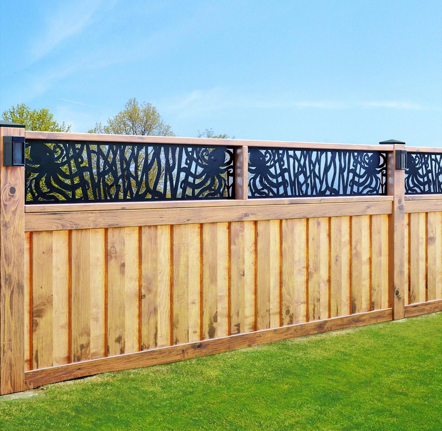 Fence Topper Octopus