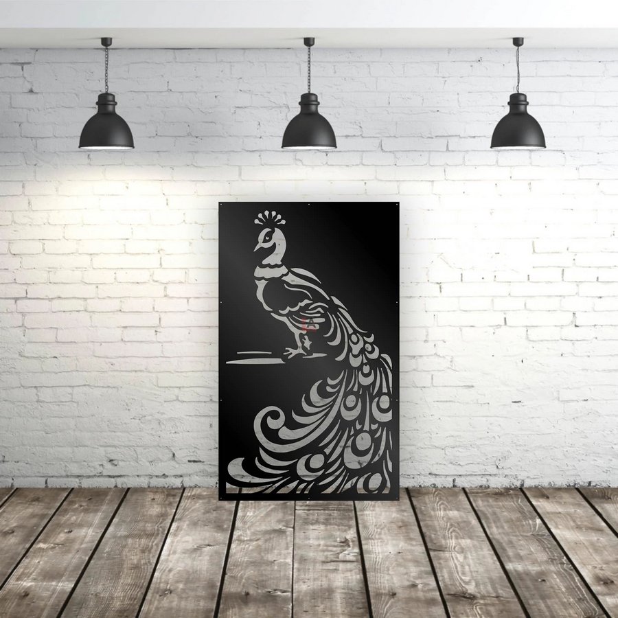 Privacy Screen Peacock