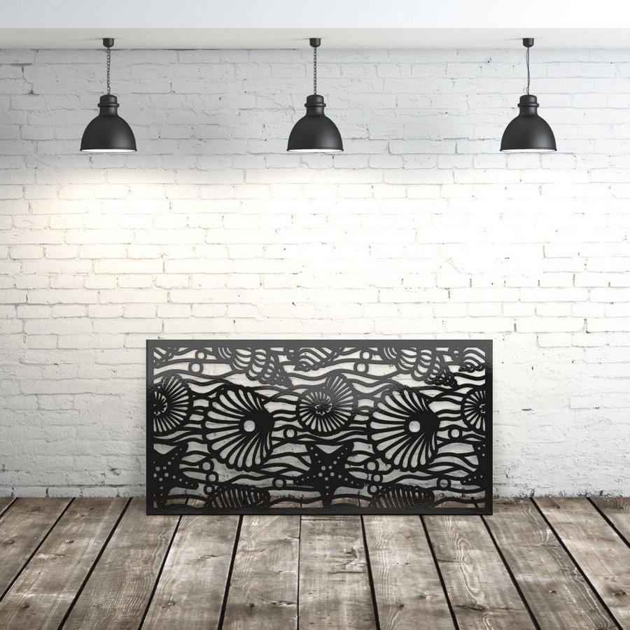 Privacy Screen Sea Shell Style 1