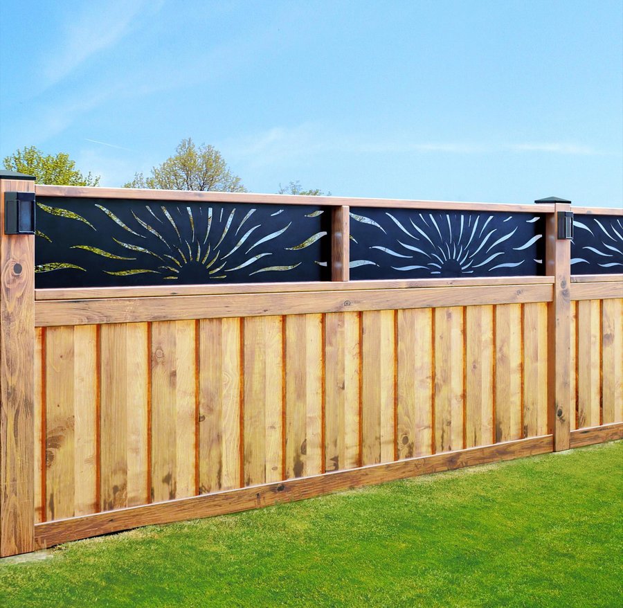 Fence Topper Sun