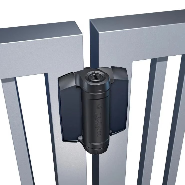 Heavy duty self-closing gate hinges