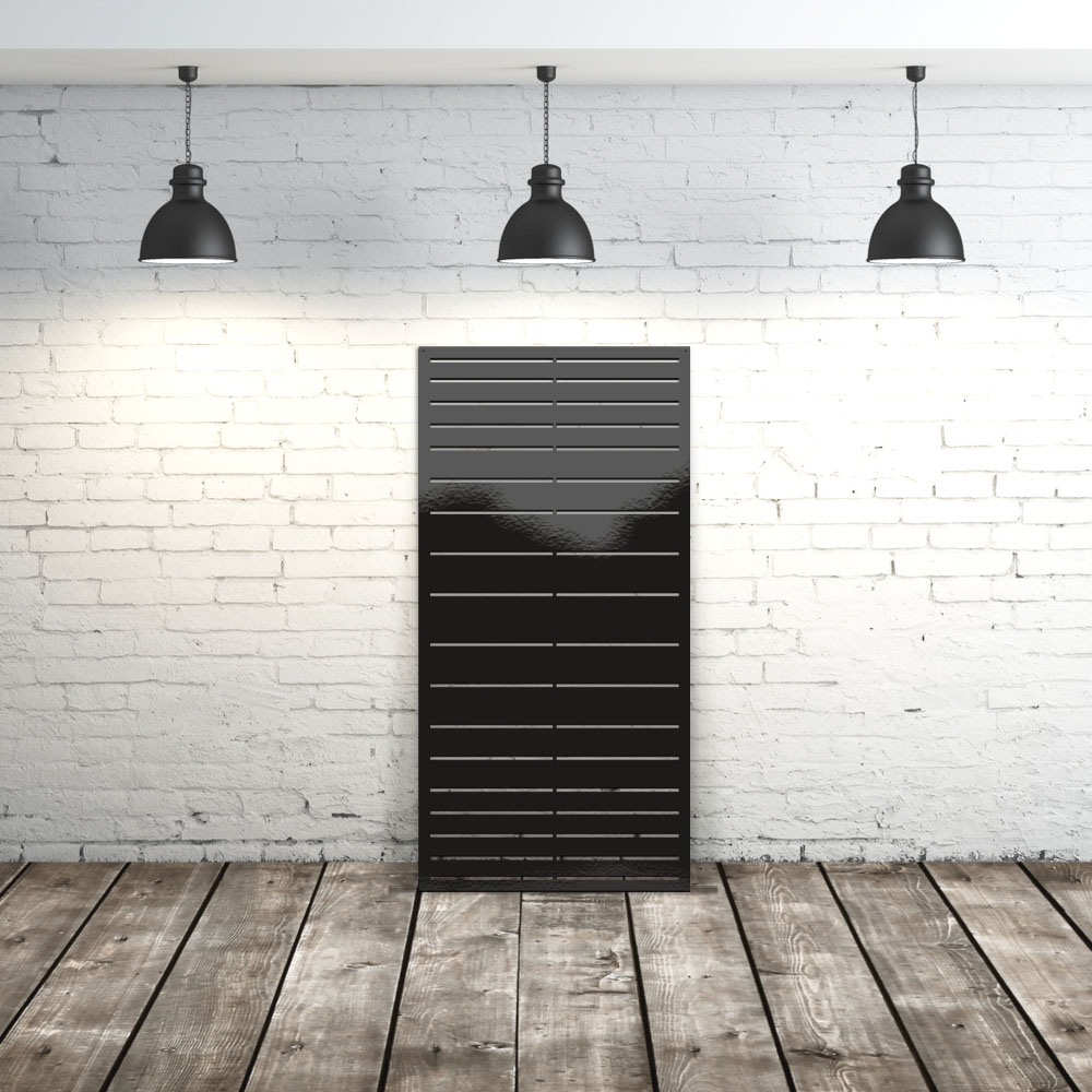 Privacy Screen Modern Stripe Style 2 - Decorative Screen Panels, Modern privacy, t5 Privacy Screen Modern Stripe Style 2