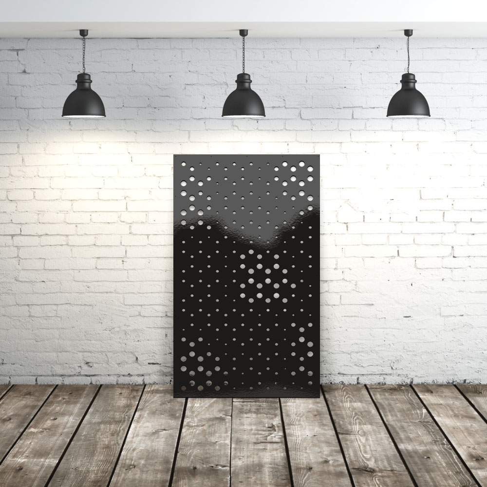 Privacy Screen Circle Flower - Decorative Screen Panels, Modern privacy Privacy Screen Circle Flower