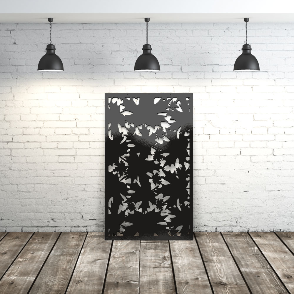 Privacy Screen Maple Leaves - Decorative Screen Panels, Trees and leaves privacy Privacy Screen Maple Leaves