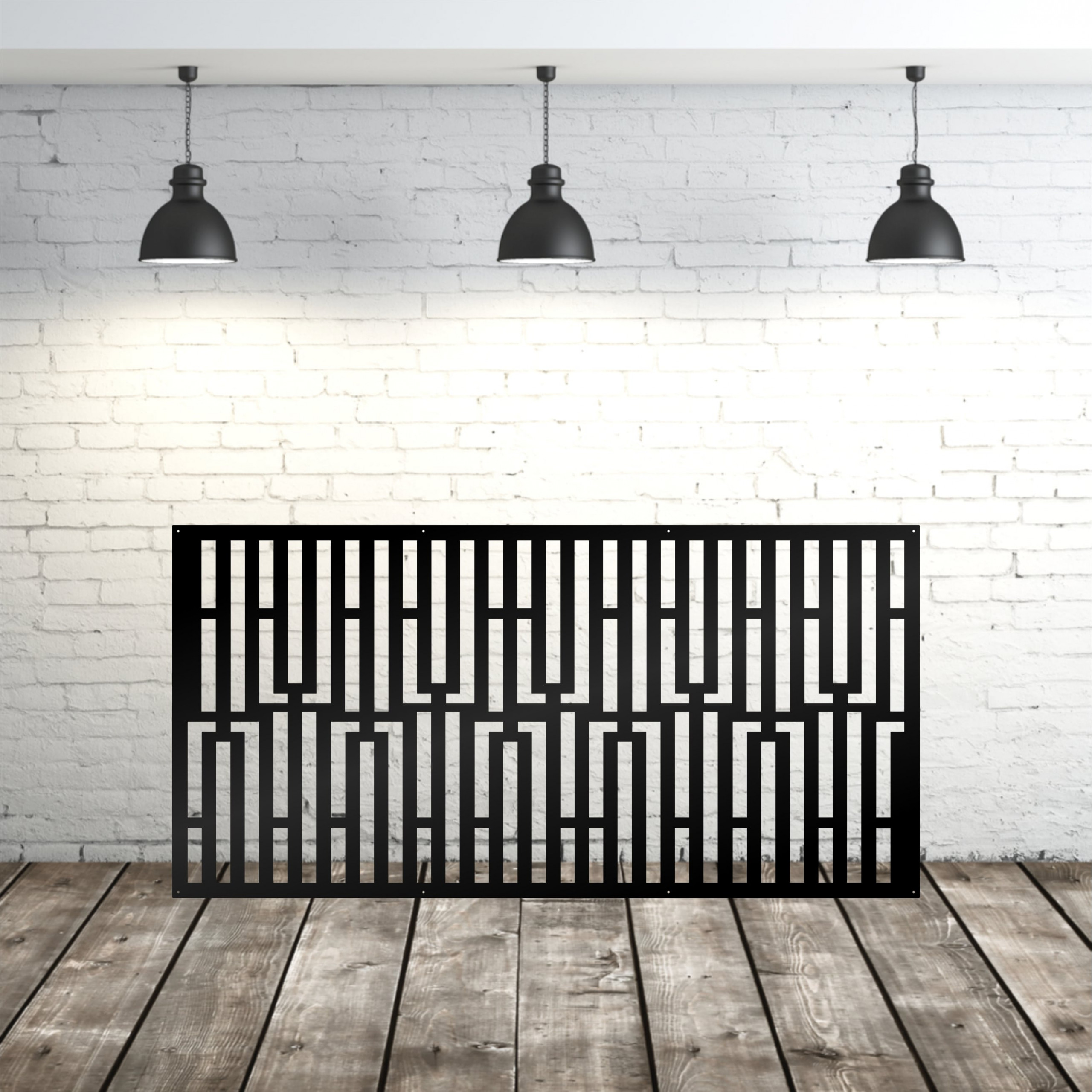 Abstract Rectangles Privacy Panels - Decorative Screen Panels, Modern privacy, t5 Abstract Rectangles Privacy Panels